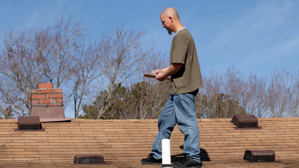 Do a roofing inspection on your own