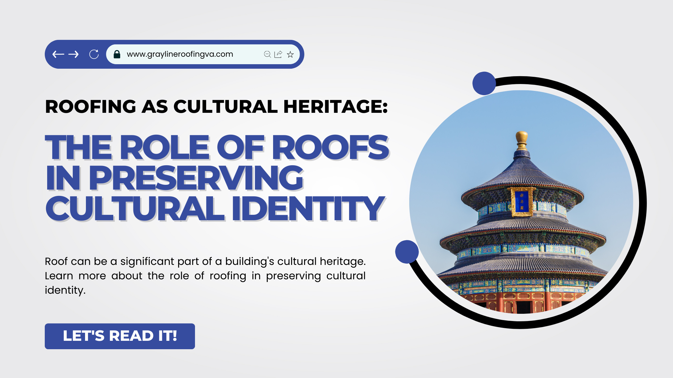 Roofing as Cultural Heritage The Role of Roofs in Preserving Cultural Identity