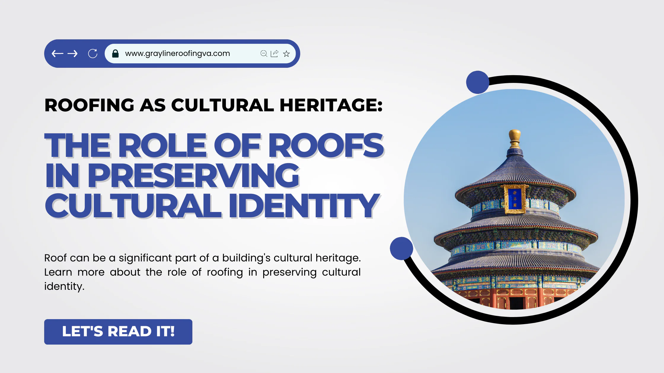 Roofing as Cultural Heritage The Role of Roofs in Preserving Cultural Identity