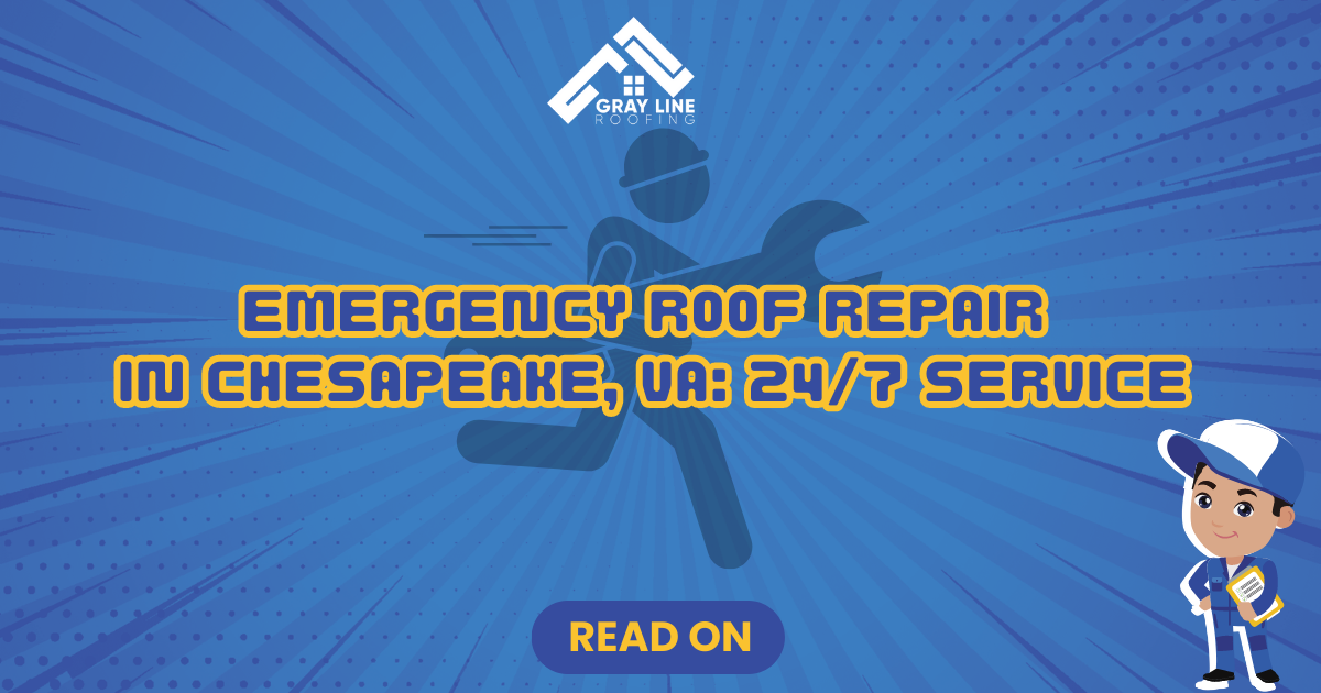 Emergency Roof Repair in Chesapeake VA 24 7 Service